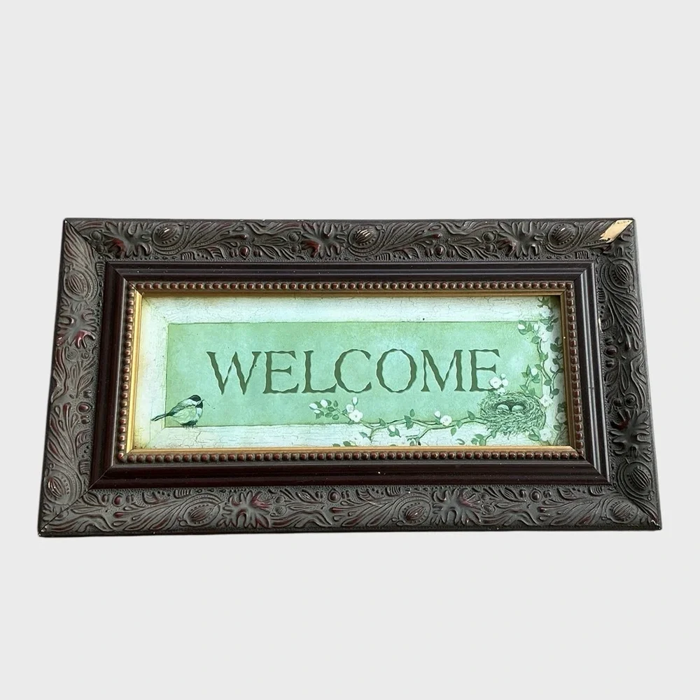Vintage cottagecore welcome